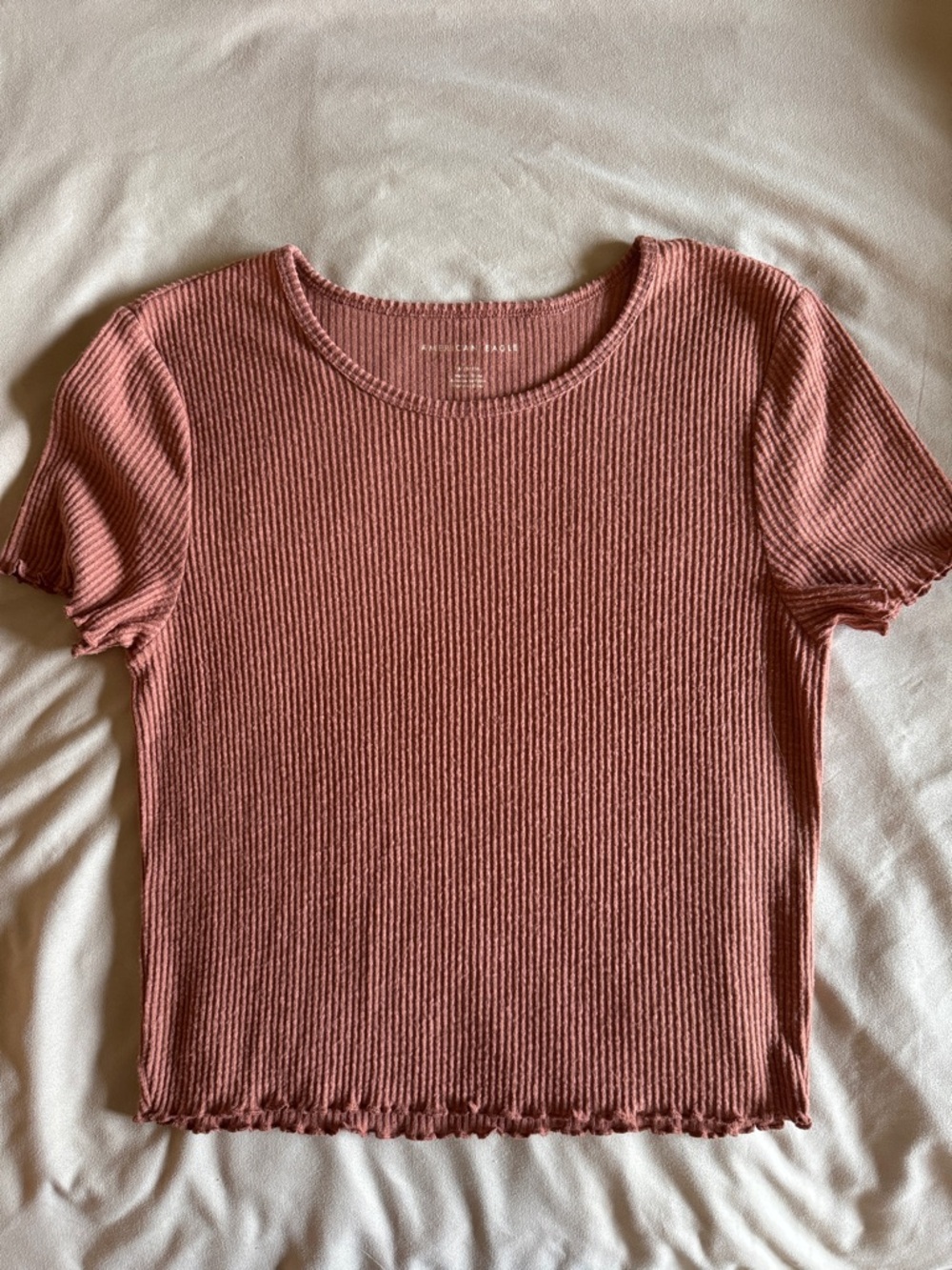 American Eagle ribbed tee